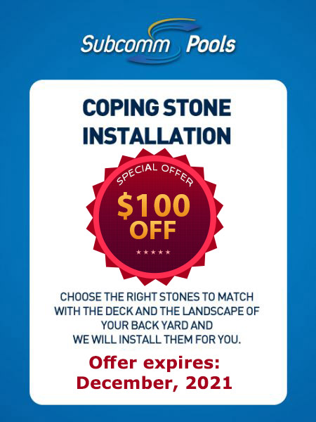 Coping Stone Installation Coupon